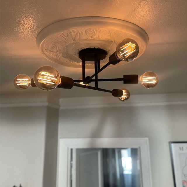 Oda plafond taklampe 58cm sort 2