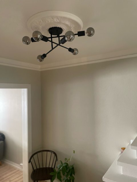 Oda plafond taklampe 58cm sort, bilde 5 av 10