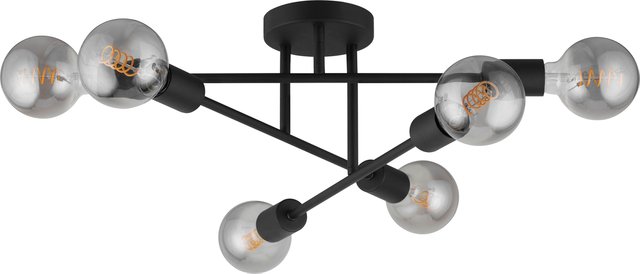 Oda plafond taklampe 58cm sort, bilde 7 av 10