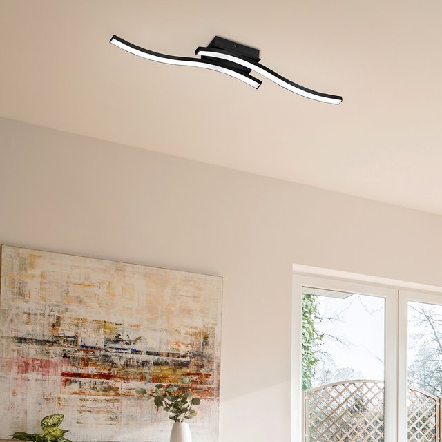 Route LED plafond taklampe 56cm sort 1