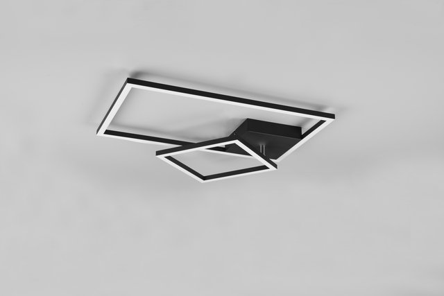Padella LED plafond taklampe 63cm sort, bilde 6 av 7