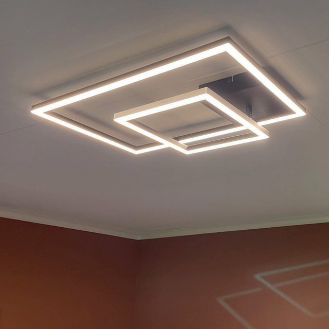 Padella LED plafond taklampe 63cm sort 1