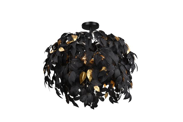 Leavy plafond taklampe 70cm sort 1