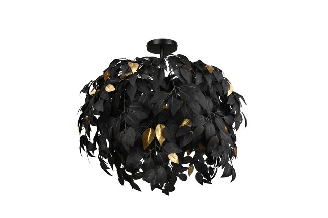 Leavy plafond taklampe 70cm sort 2