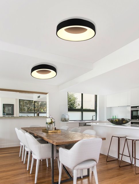 Girona LED plafond taklampe 45cm sort 2