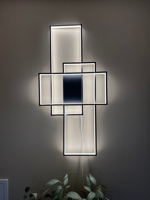 Middletown LED plafond taklampe 100cm sort 4