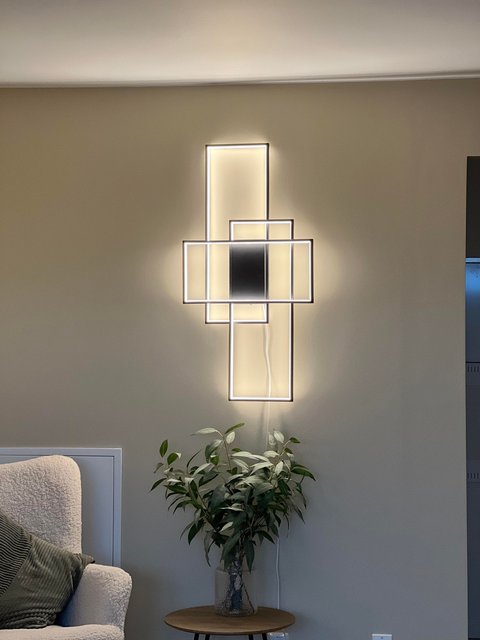 Middletown LED plafond taklampe 100cm sort 2