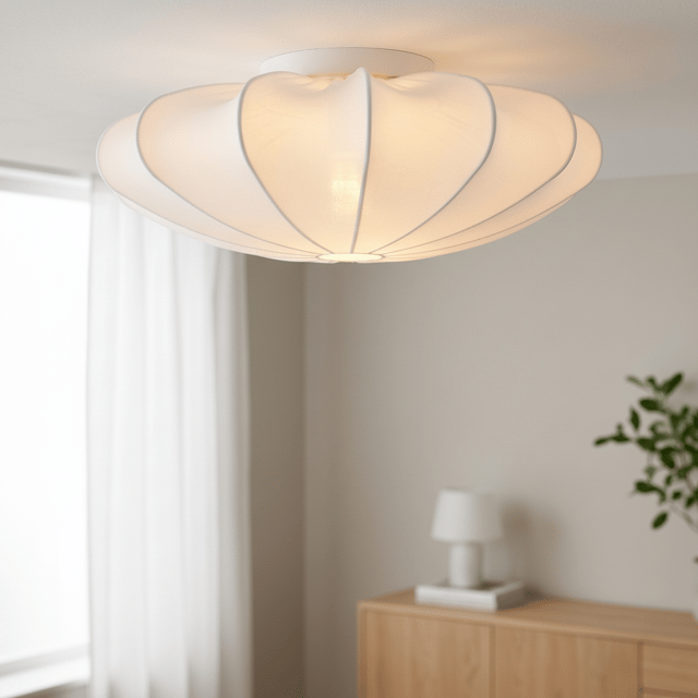 Wolf plafond taklampe 50cm hvit 1
