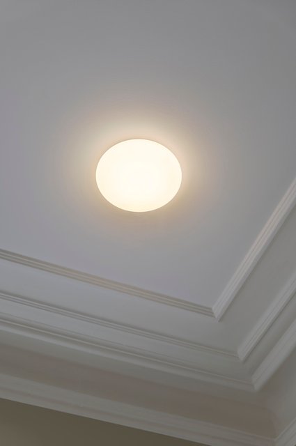 Lune LED plafond taklampe 25cm hvit 2