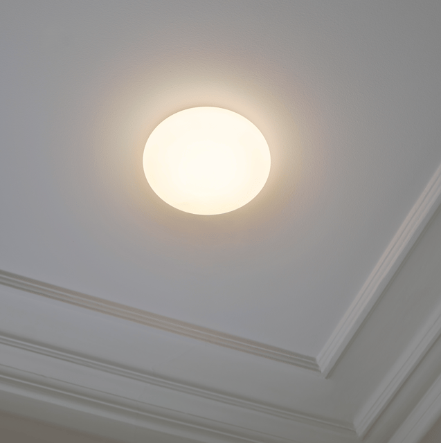Lune LED plafond taklampe 25cm hvit 1