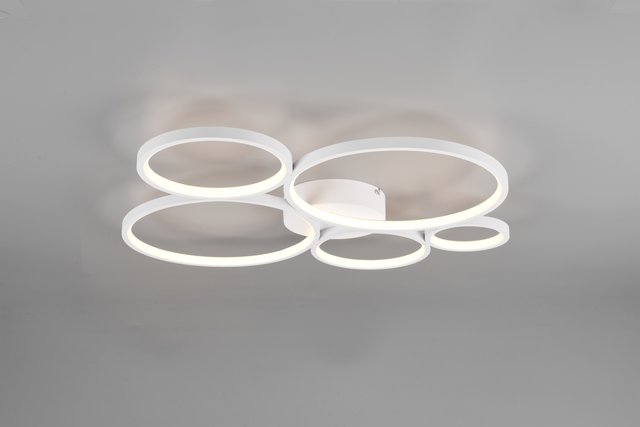 Rondo LED plafond taklampe 59cm hvit 2