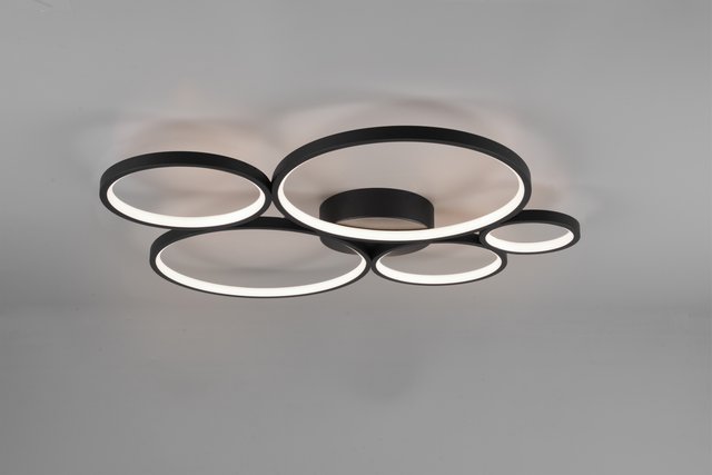 Rondo LED plafond taklampe 59cm sort 2