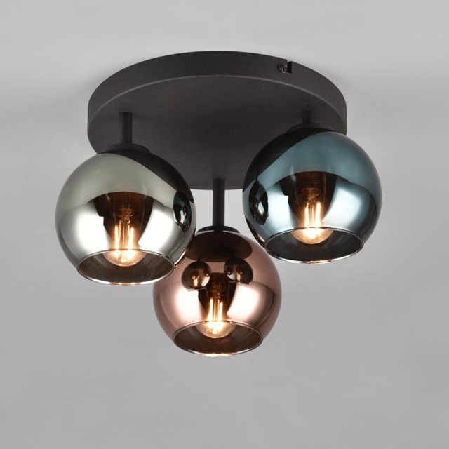 Sheldon plafond taklampe 40cm sort 1