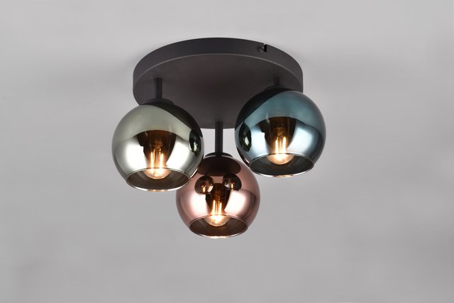Sheldon plafond taklampe 40cm sort 2