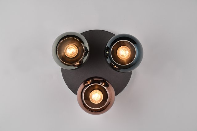 Sheldon plafond taklampe 40cm sort 3