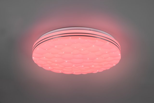 Tiger LED plafond taklampe 38cm RGB hvit, bilde 3 av 7