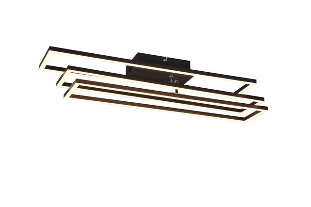 Corso LED plafond taklampe 66cm sort, bilde 2 av 6
