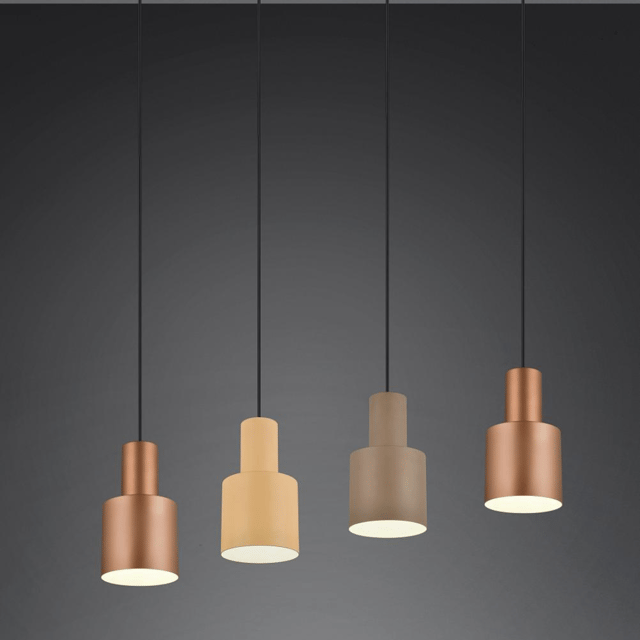 Agudo taklampe rekke 4lys 87cm flerfarget, bilde 2 av 8