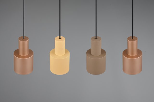 Agudo taklampe rekke 4lys 87cm flerfarget, bilde 4 av 8