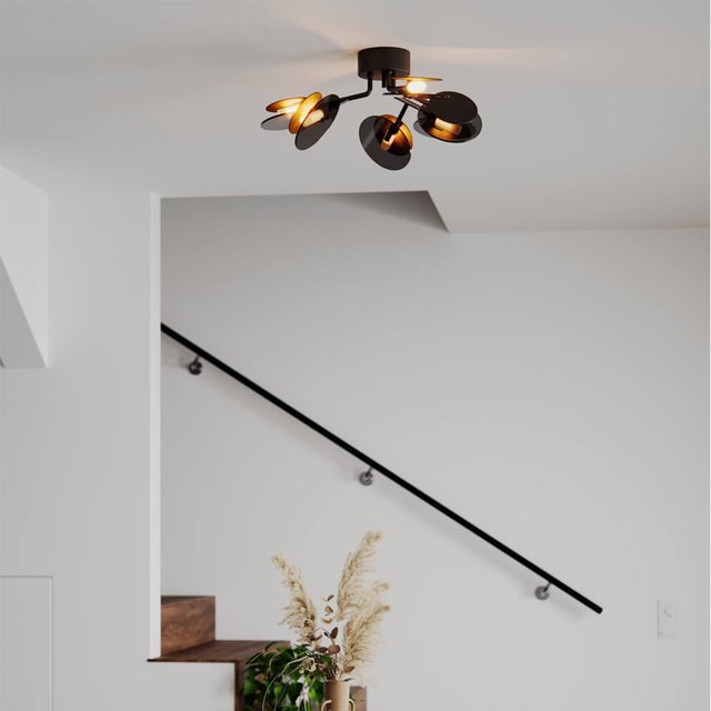 Turno plafond taklampe 70cm sort 1