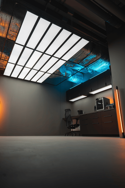 Slim LED panel 120cm hvit, bilde 2 av 13
