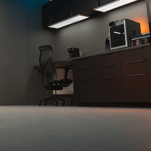 Slim LED panel 120cm hvit, bilde 1 av 13
