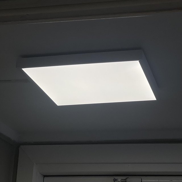 Slim LED plafond taklampe 30cm hvit 1