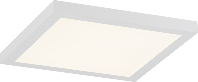 Slim LED plafond taklampe 30cm hvit 3