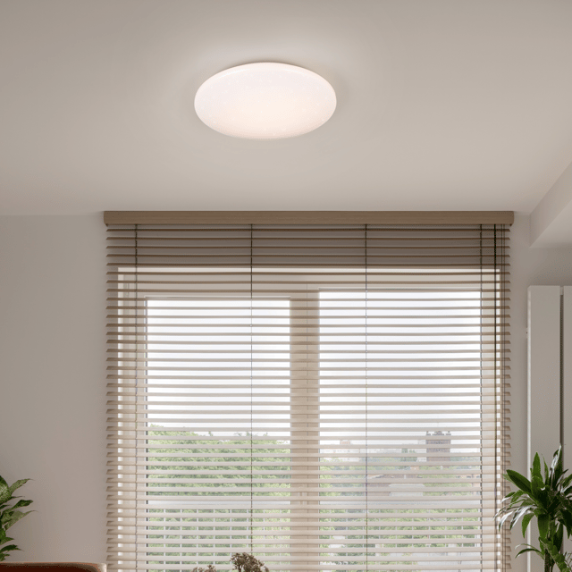 Pollux LED plafond taklampe bevegelsesensor 37cm hvit, bilde 1 av 6