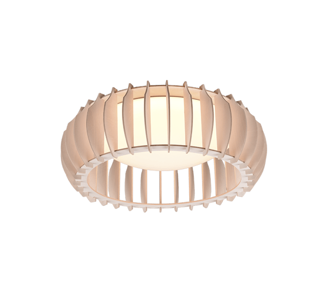 Monte LED plafond taklampe 40cm natur, bilde 1 av 3