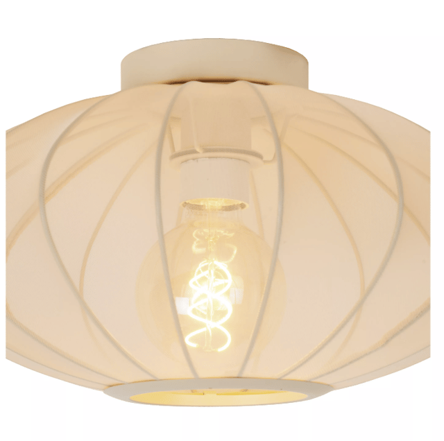 Corina Flush plafond taklampe 40cm beige 2