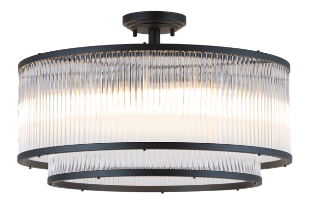 Archie plafond taklampe 51cm sort, bilde 7 av 8