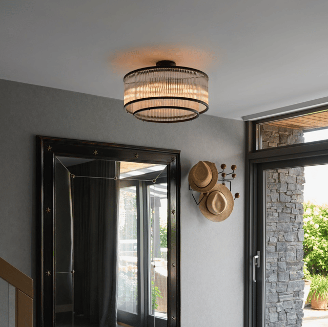 Archie plafond taklampe 51cm sort 2