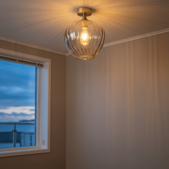 Carmen plafond taklampe 29cm smoke 1