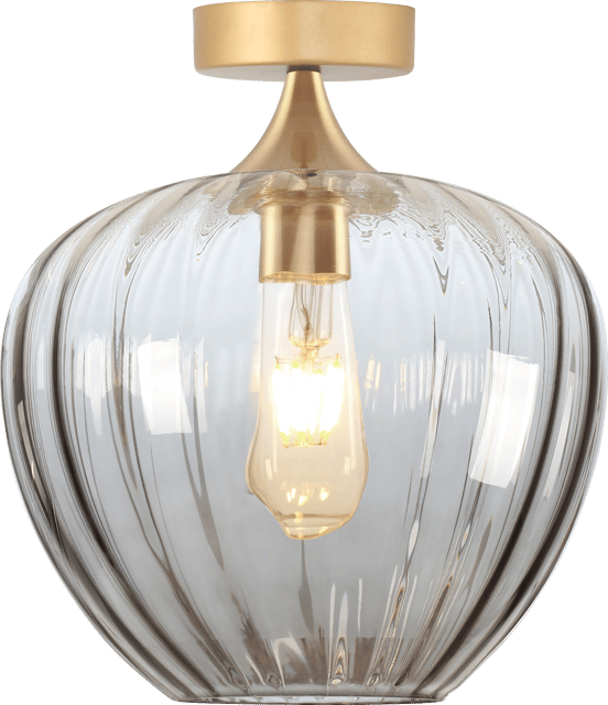 Carmen plafond taklampe 29cm smoke 3