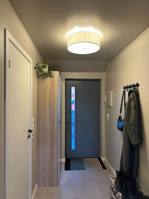 Blefjell plafond taklampe 45cm beige, bilde 5 av 8