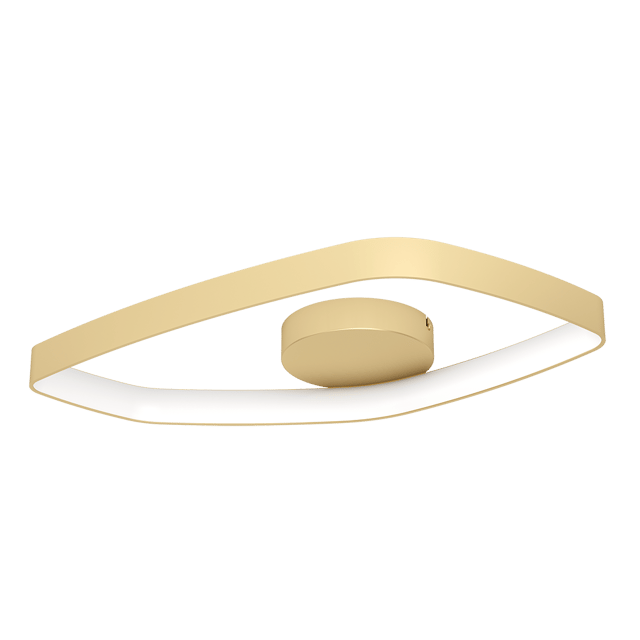 Vallerosa LED plafond taklampe 58cm messing, bilde 2 av 4