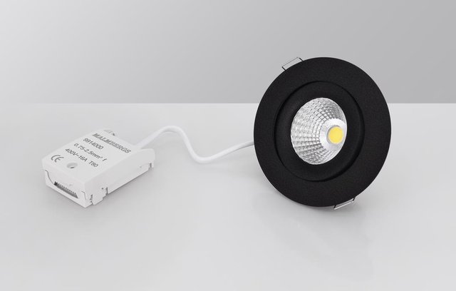 Downlight MD-360 LED IP44 1pk. sort 1
