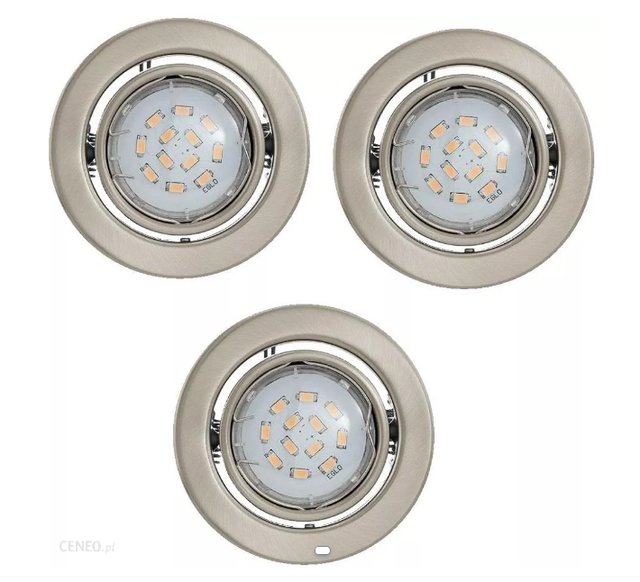 Igoa LED downlight  3pk. stål