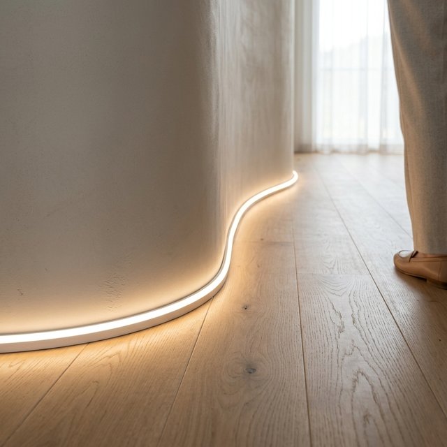 LED Strips Triangle Neon 3m IP65 m/fjernkontroll, bilde 1 av 4