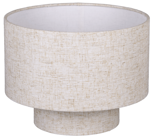Blefjell skjerm rund 30cm beige, bilde 1 av 4