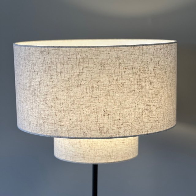 Blefjell skjerm rund 45cm beige, bilde 2 av 4