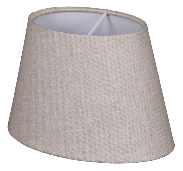Lina skjerm oval 20cm natur, bilde 1 av 2