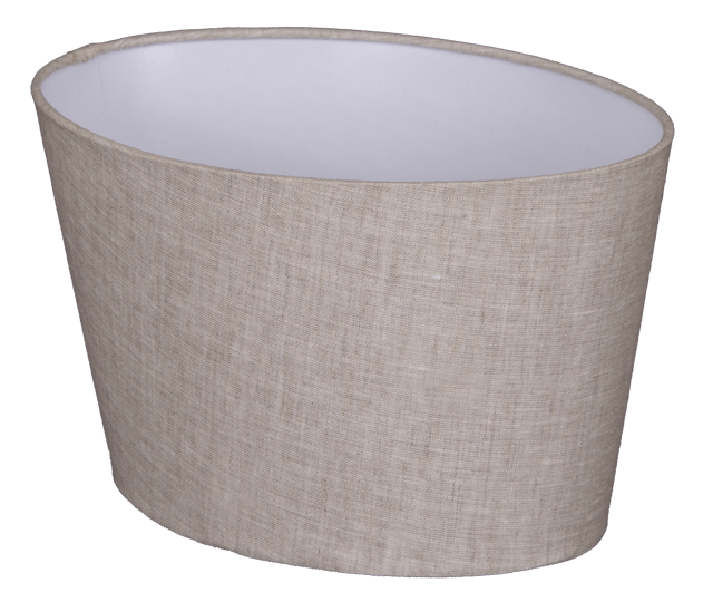 Lina skjerm oval 29cm natur, bilde 2 av 2