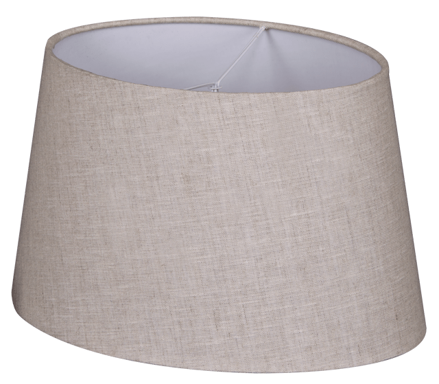 Lina skjerm oval 29cm natur, bilde 1 av 2