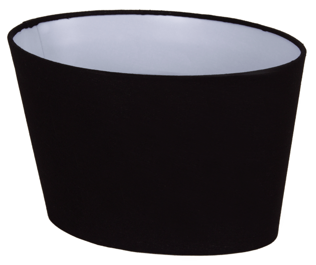 Lina skjerm oval 29cm sort 2