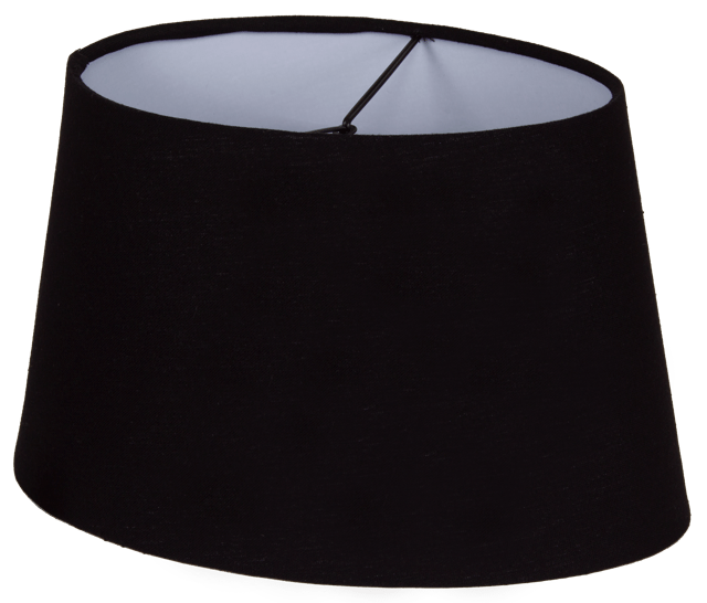 Lina skjerm oval 29cm sort 1