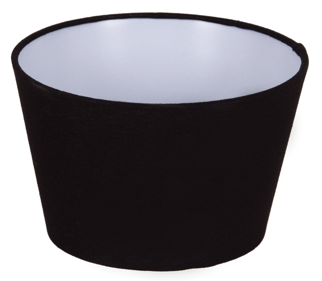 Lina skjerm rund 20cm sort 2