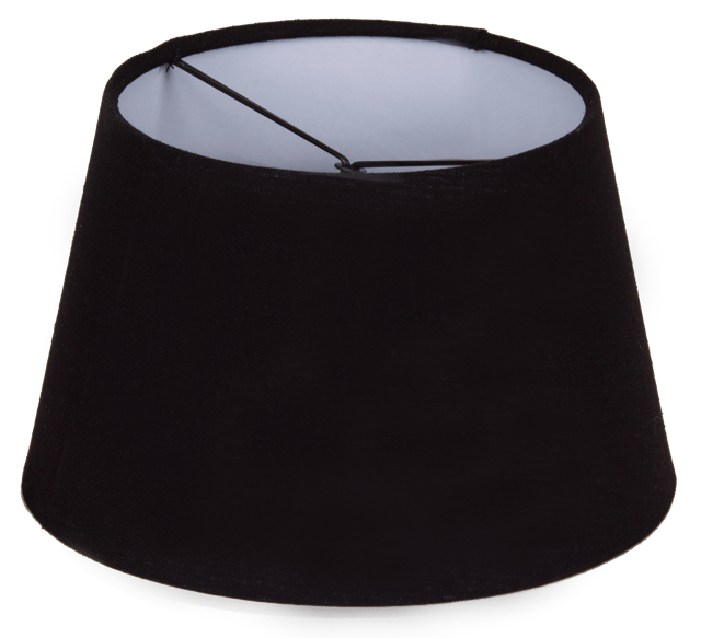 Lina skjerm rund 20cm sort 1