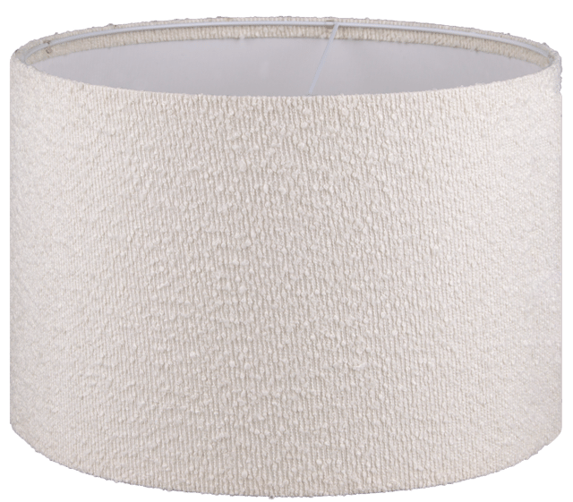 Max Boucle skjerm rund 35cm hvit, bilde 2 av 2
